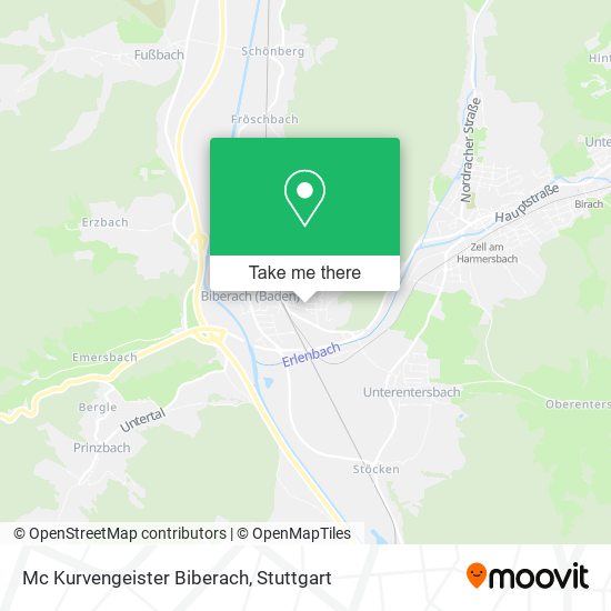 Mc Kurvengeister Biberach map