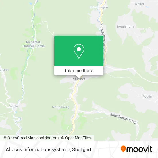 Карта Abacus Informationssysteme