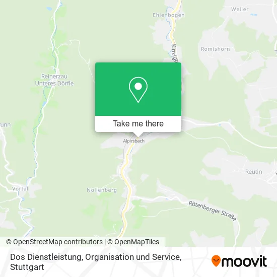Карта Dos Dienstleistung, Organisation und Service