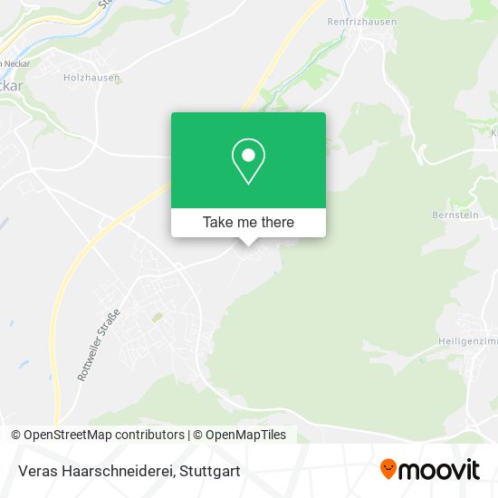 Veras Haarschneiderei map