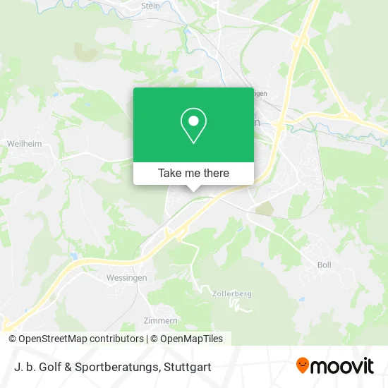 Карта J. b. Golf & Sportberatungs