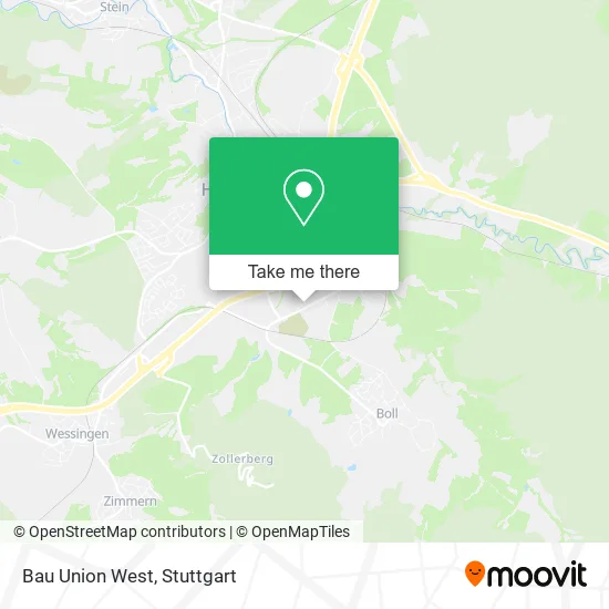 Карта Bau Union West