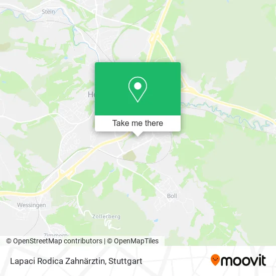 Карта Lapaci Rodica Zahnärztin
