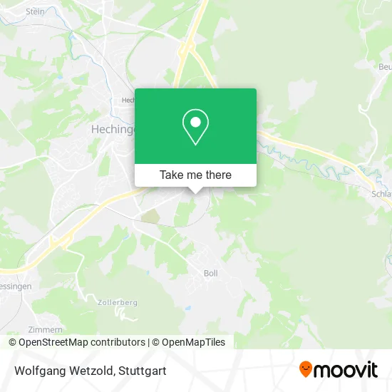 Карта Wolfgang Wetzold