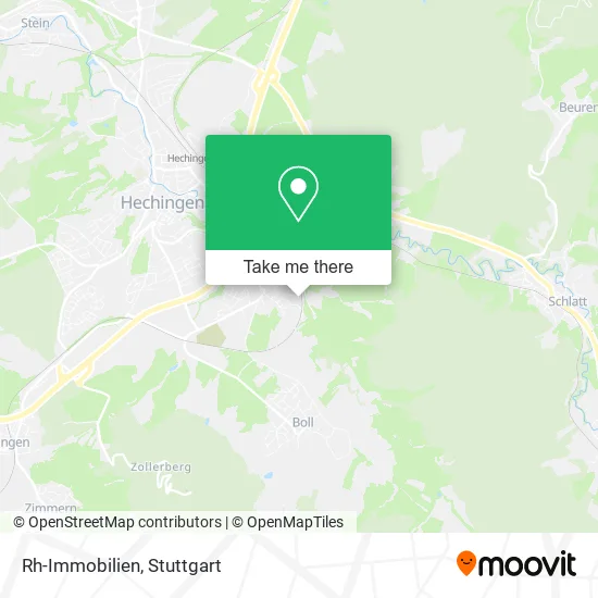 Карта Rh-Immobilien