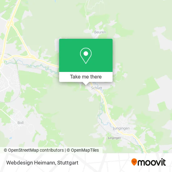 Webdesign Heimann map