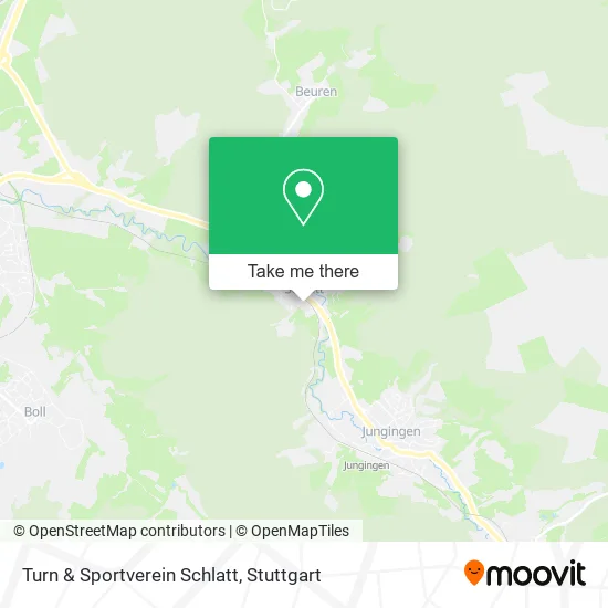 Карта Turn & Sportverein Schlatt