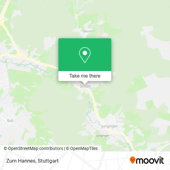 Карта Zum Hannes