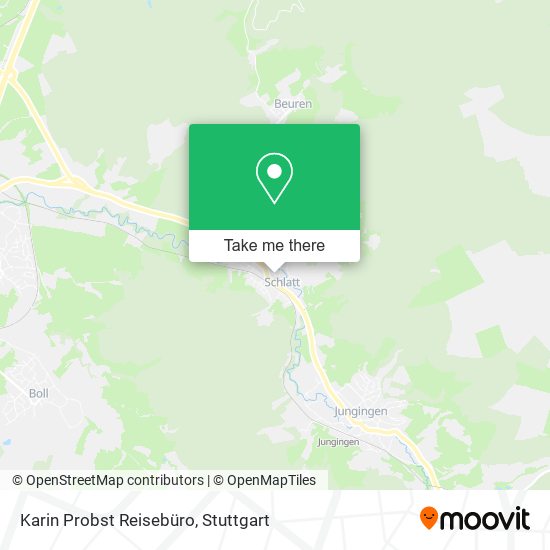Карта Karin Probst Reisebüro