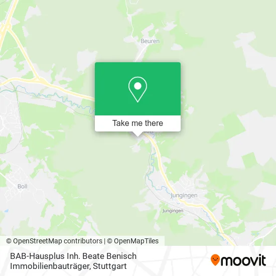 Карта BAB-Hausplus Inh. Beate Benisch Immobilienbauträger