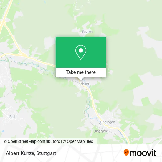 Карта Albert Kunze