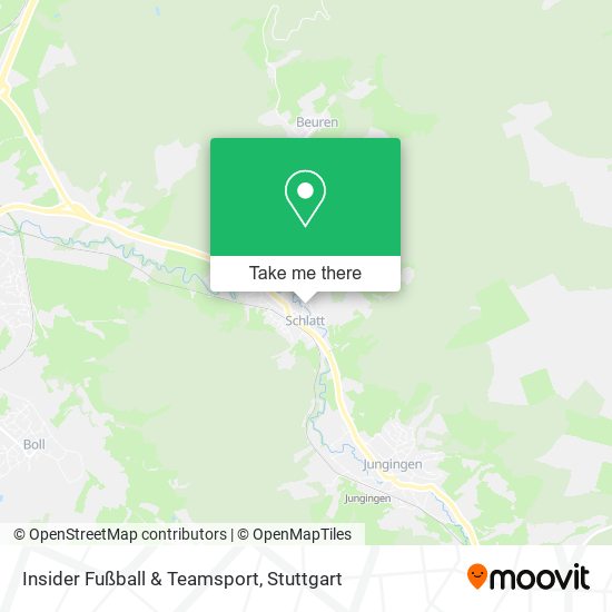 Insider Fußball & Teamsport map