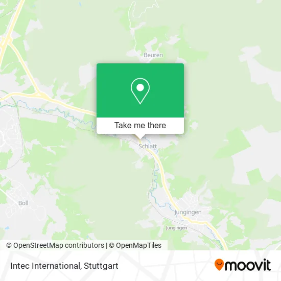 Intec International map