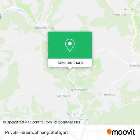 Карта Private Ferienwohnung