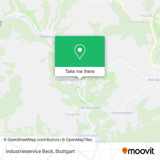 Industrieservice Beck map
