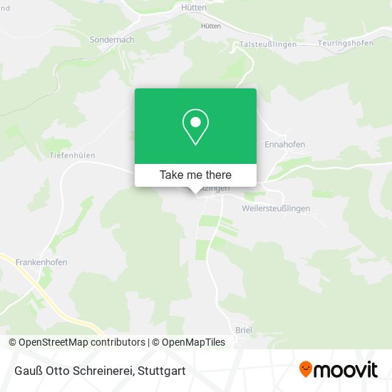 Gauß Otto Schreinerei map