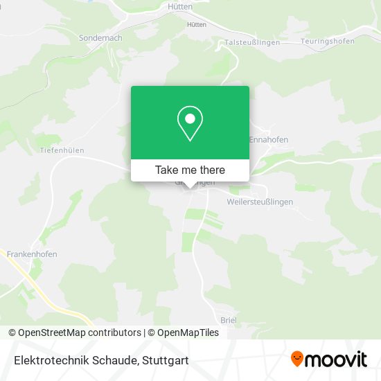 Elektrotechnik Schaude map