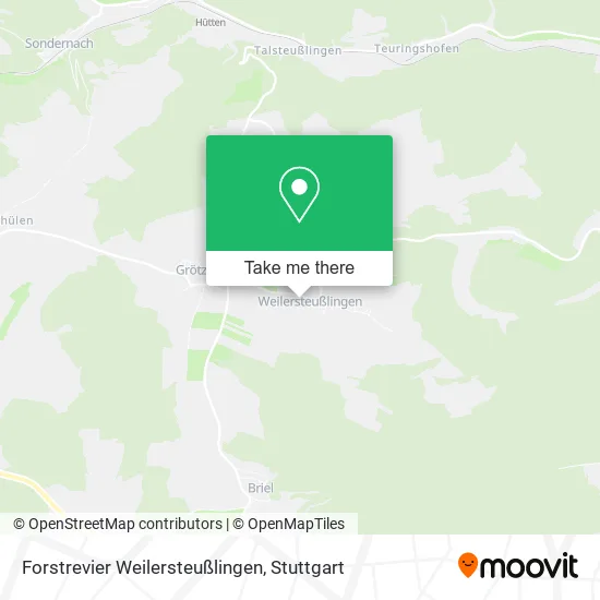 Карта Forstrevier Weilersteußlingen