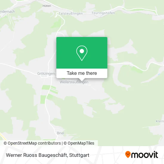 Карта Werner Ruoss Baugeschäft