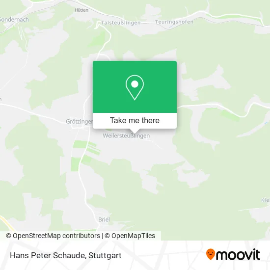 Карта Hans Peter Schaude