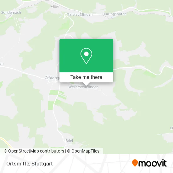Ortsmitte map