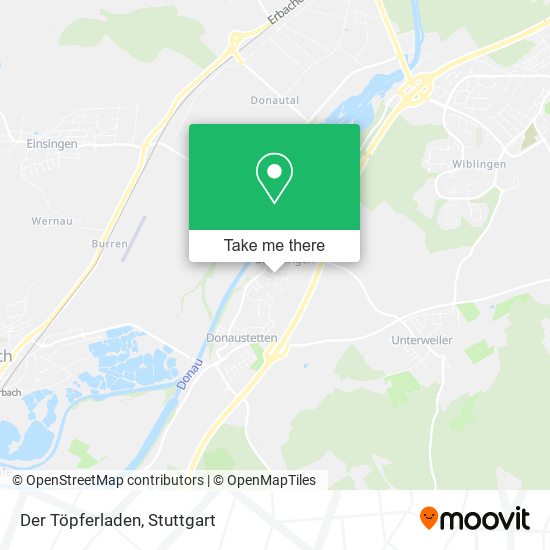 Der Töpferladen map
