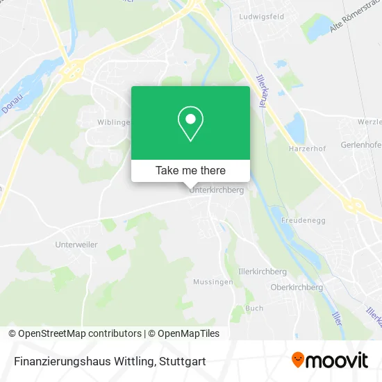 Карта Finanzierungshaus Wittling