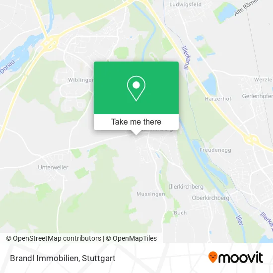 Карта Brandl Immobilien