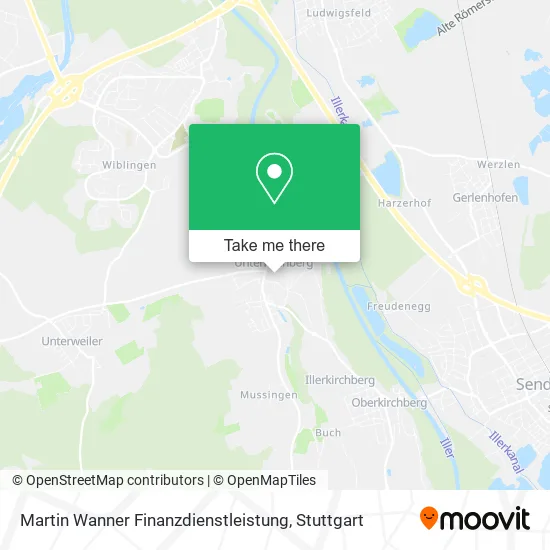 Карта Martin Wanner Finanzdienstleistung