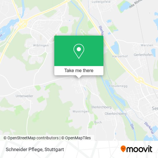 Schneider Pflege map