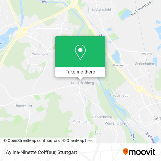 Карта Ayline-Ninette Coiffeur