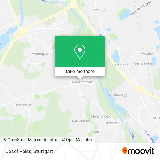 Карта Josef Reiss