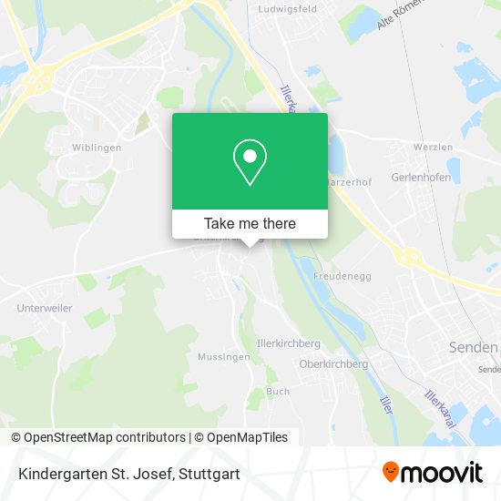 Kindergarten St. Josef map