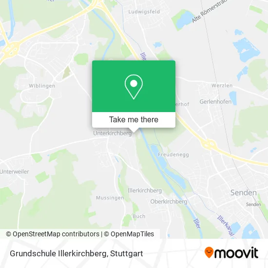 Карта Grundschule Illerkirchberg