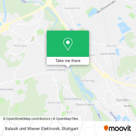 Balazik und Wiener Elektronik map