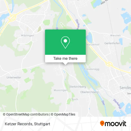 Карта Ketzer Records