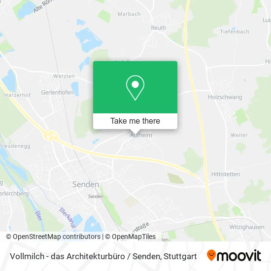 Карта Vollmilch - das Architekturbüro / Senden