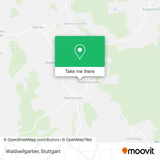 Карта Waldseilgarten