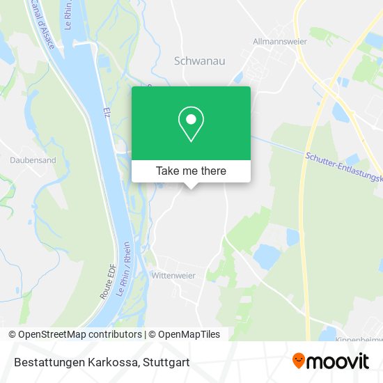 Bestattungen Karkossa map