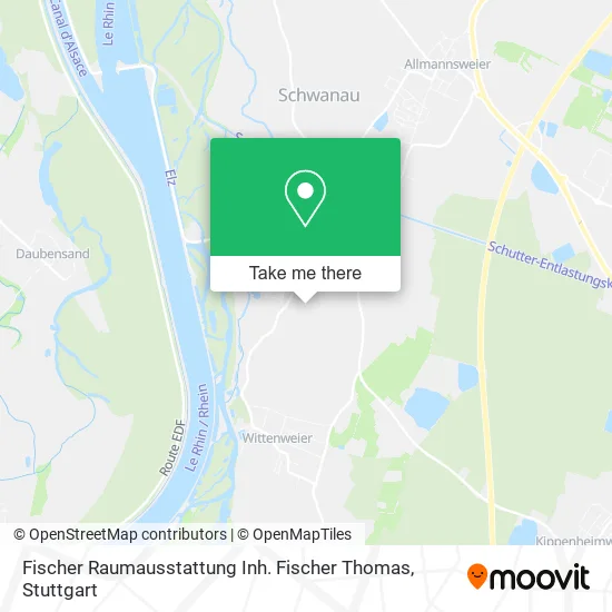 Карта Fischer Raumausstattung Inh. Fischer Thomas