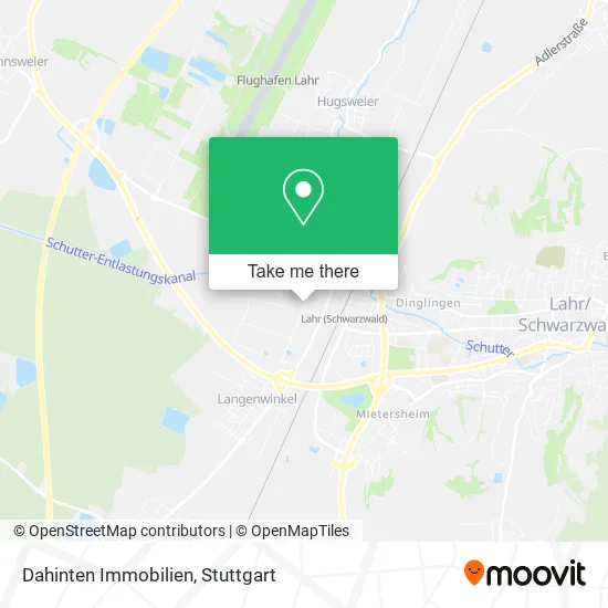 Карта Dahinten Immobilien