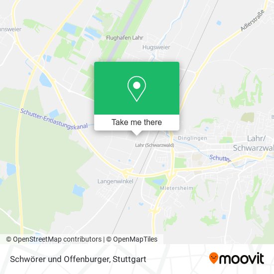Schwörer und Offenburger map