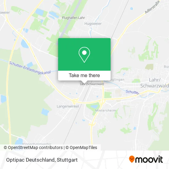 Карта Optipac Deutschland