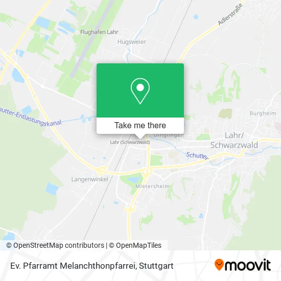 Карта Ev. Pfarramt Melanchthonpfarrei