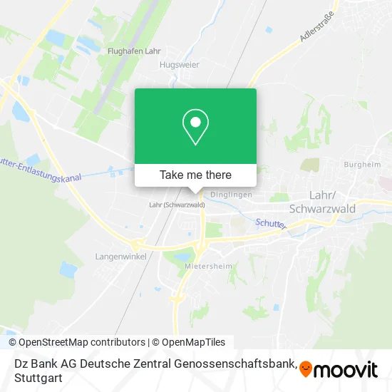 Dz Bank AG Deutsche Zentral Genossenschaftsbank map