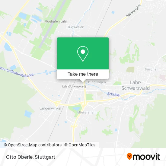 Otto Oberle map