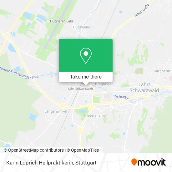 Карта Karin Löprich Heilpraktikerin