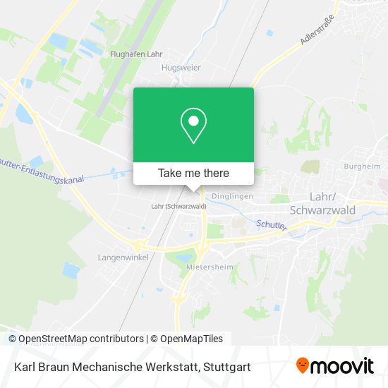 Карта Karl Braun Mechanische Werkstatt
