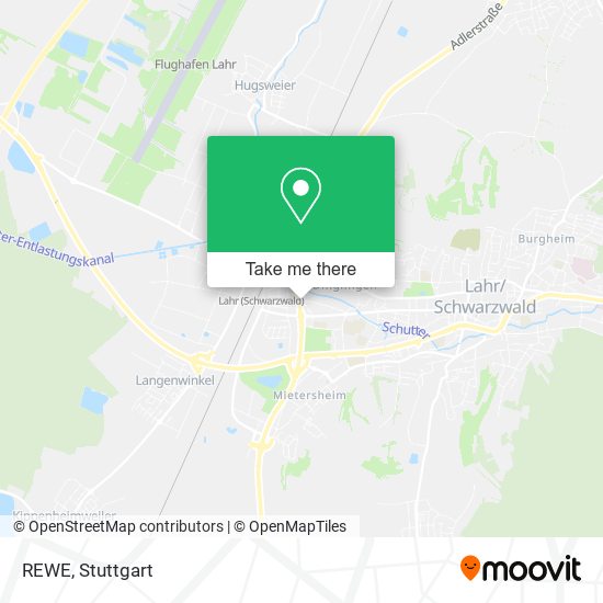 REWE map