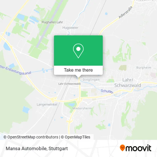 Карта Mansa Automobile